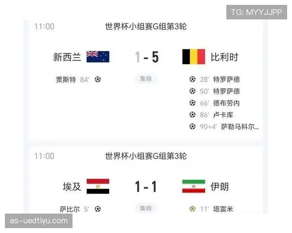 埃及战平伊朗：锁定世界杯G组第二